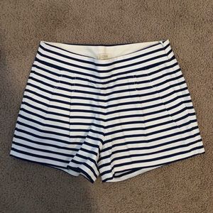 J. Crew striped shorts